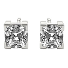 Handmade Fine Diamond Stud Earrings 6.50 ct – main view