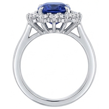 Sparkling 4.30 Carats Cushion Tanzanite Natural Earth Mined DIAMOND ( NOT LAB GROWN ) Anniversary Ring