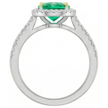 Premium Gemstone Ring 2 ct – back view