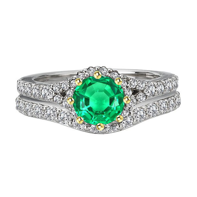 Handcrafted Precious Stone Ring 2 ct – main view