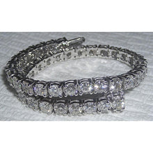 Sparkling Natural Diamond Tennis Bracelet For Women