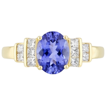 Sparkling Oval Tanzanite Natural Earth Mined DIAMOND ( NOT LAB GROWN )s 3 Carat Engagement Ring Jewellery