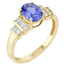 Sparkling Oval Tanzanite Natural Earth Mined DIAMOND ( NOT LAB GROWN )s 3 Carat Engagement Ring Jewellery