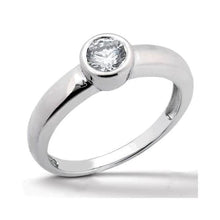 Sparkling Real  Diamonds 1 Carat Anniversary Ring White Gold