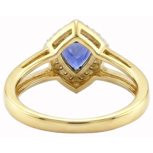 Sparkling Sri Lanka Blue Sapphire Natural Earth Mined DIAMOND ( NOT LAB GROWN )s 1.50 Ct Ring