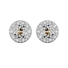 Fine Diamond Stud Earrings 6-ct 14 Karat White Gold – main view