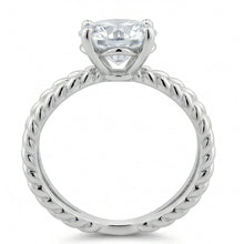 Split Shank Natural Earth Mined Diamond Solitaire 3 Ct Wedding Ring White Gold 14K