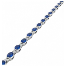 Sri Lanka Blue Sapphire Natural Earth Mined DIAMOND ( NOT LAB GROWN ) 40.25 Carats Women Necklace