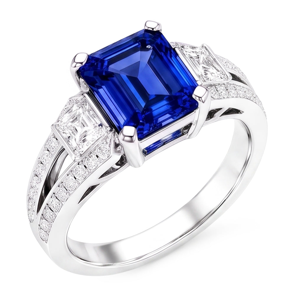Sri Lanka Gemstone Engagement Ring