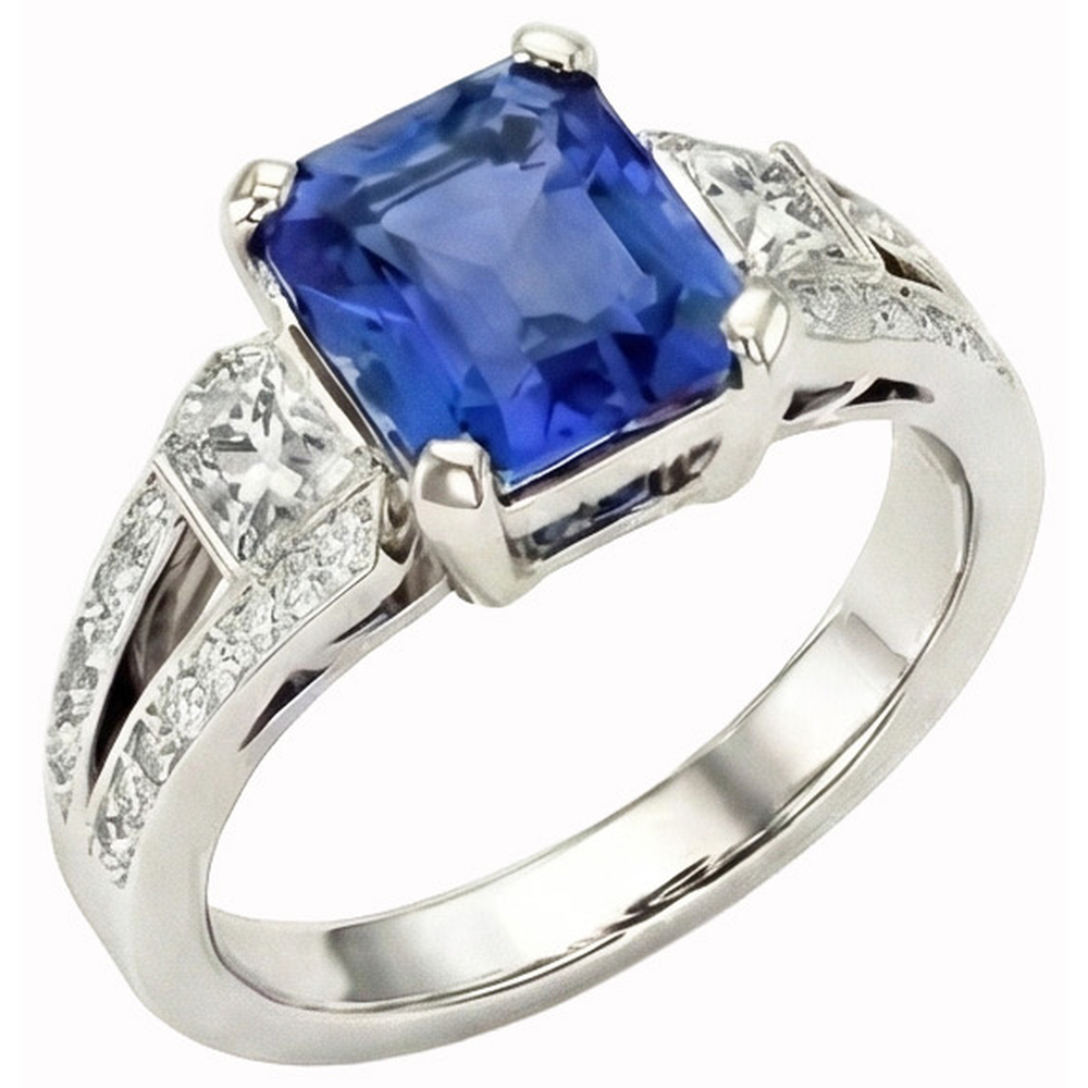 Sri Lanka Gemstone Engagement Ring