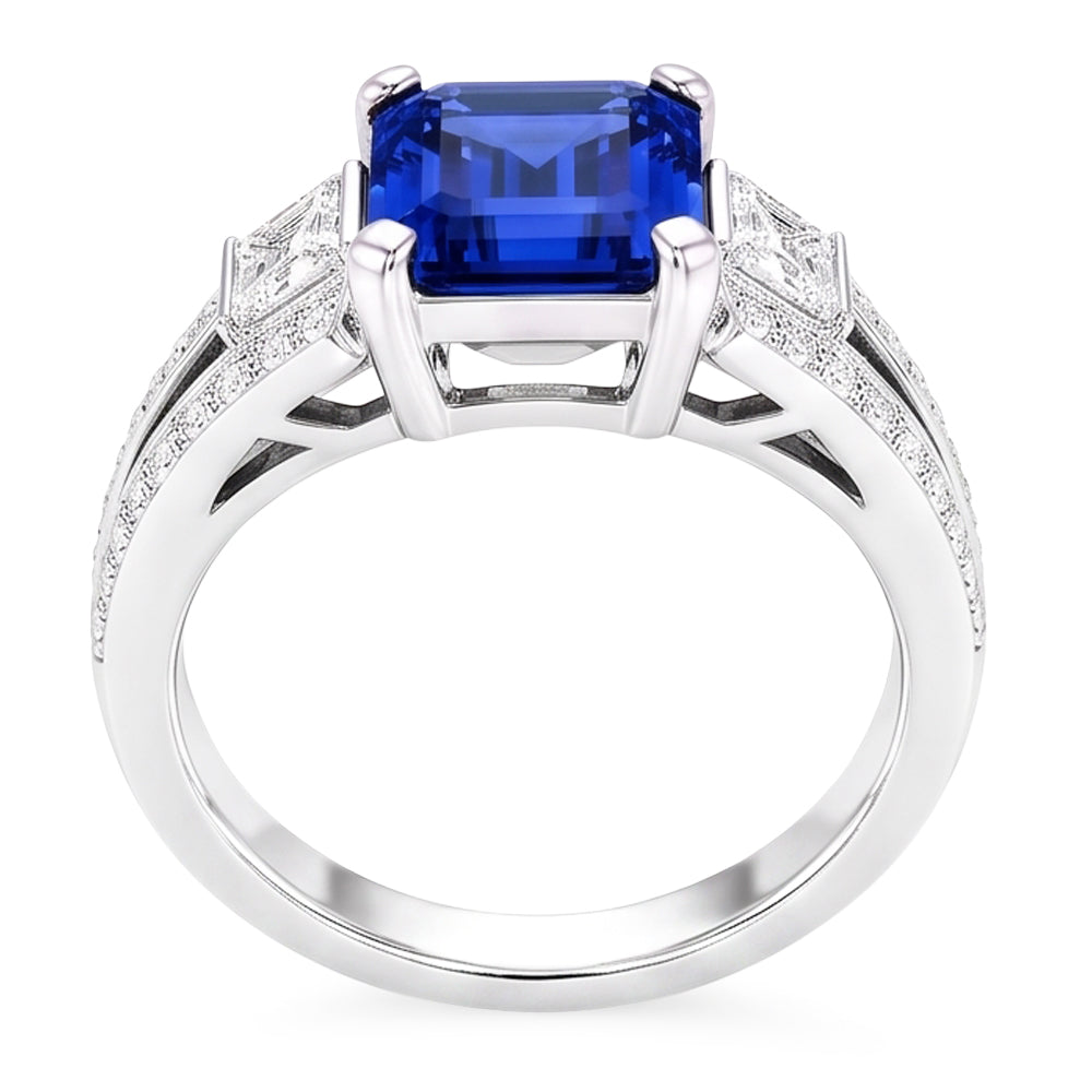 Sri Lanka Gemstone Engagement Ring