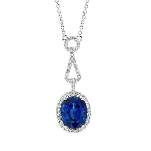 Sri Lanka Sparkling Diamond Pendant