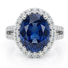 Sri Lanka Stone Halo Natural Earth Mined Diamond Jewellery
