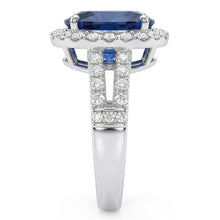 Sri Lanka Stone Halo Natural Earth Mined Diamond Jewellery