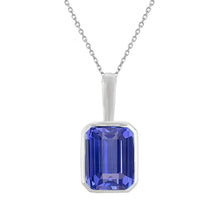Sophisticated Stone Pendant Necklace 2.50 ct – main view