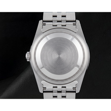 Ss Jubilee Bracelet Rolex Natural Earth Mined Diamond Bezel Gray Roman Dial QUICK SET