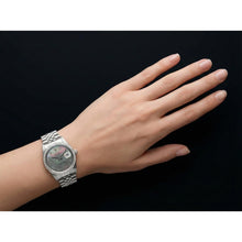 Ss Jubilee Bracelet Rolex Natural Earth Mined Diamond Bezel Gray Roman Dial QUICK SET