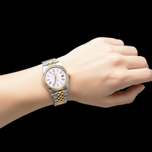 Ss & Gold Jubilee Bracelet Rolex Men Date Watch Roman Dial