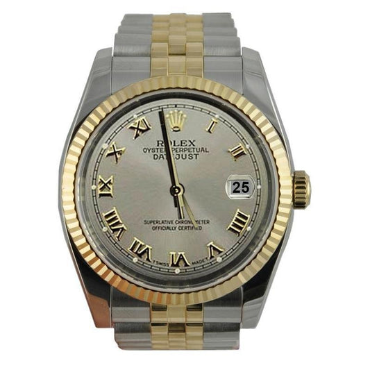 Gray Roman Dial