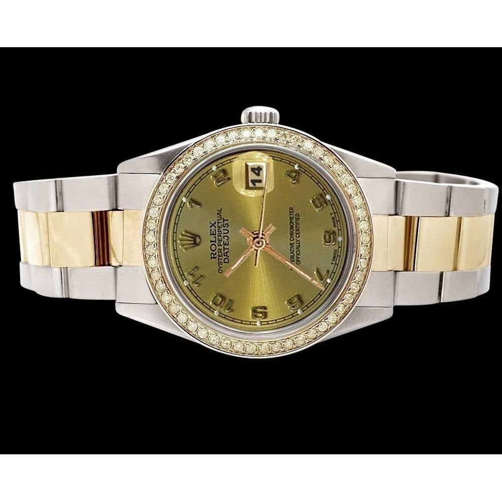 Oyster Arabic Dial Rolex Datejust Watch