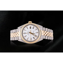 Ss & Gold Jubilee Bracelet Rolex Men Date Watch Roman Dial