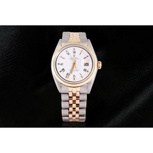 Ss & Gold Jubilee Bracelet Rolex Men Date Watch Roman Dial