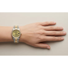 Ss & Gold Ladies Man Rolex Date Series Watch Two Tone