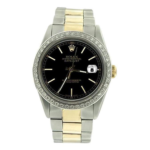 Rolex Watch Ss & Gold
