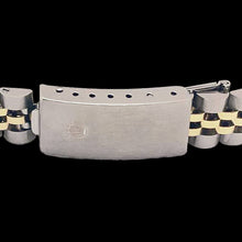 Ss Gold Rolex Ladies Datejust Watch Diamond Dial Channel Set Bezel