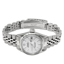 Ss Jubilee Bracelet Lady Watch Datejust Dial Rolex Perpetual