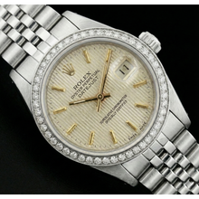 Ss Jubilee Bracelet Lady Watch Datejust White Stick Dial Rolex
