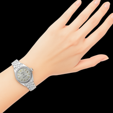 Ss Jubilee Bracelet Rolex Women Watch Stick Dial Natural Earth Mined Diamond Bezel