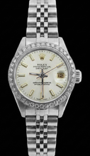 Ss Jubilee Bracelet Rolex Women Watch Stick Dial Natural Earth Mined Diamond Bezel
