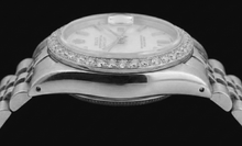 Ss Jubilee Bracelet Rolex Women Watch Stick Dial Natural Earth Mined Diamond Bezel