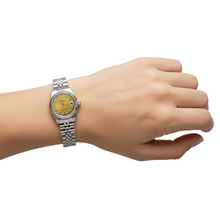 Ss Jubilee Rolex Champagne Dial Datejust Lady Watch Fluted Bezel P2