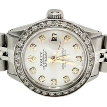 Ss White Diamond Dial Bezel Jubilee Rolex Datejust Lady Watch