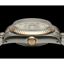 Ss & Yellow Gold Jubilee Rolex Date Just White Datejust Lady Watch