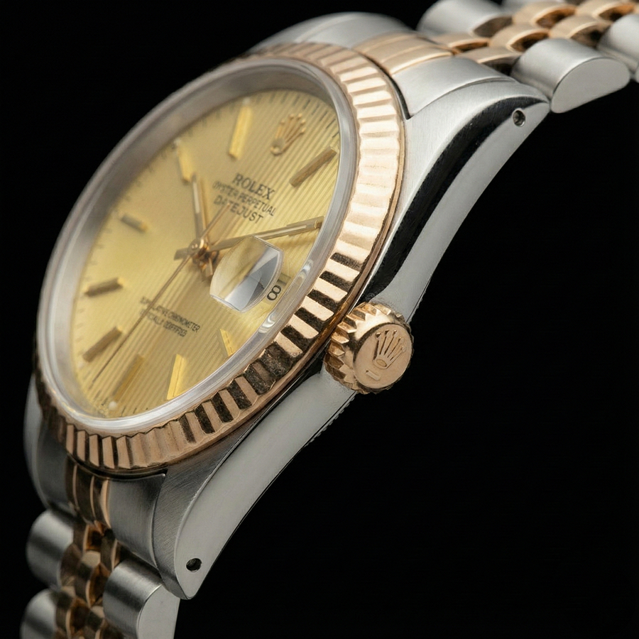 Ss & Yellow Gold Jubilee Rolex Datejust Dial Ladies Watch