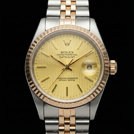 Ss & Yellow Gold Jubilee Rolex Datejust Dial Ladies Watch