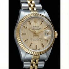 Ss & Yellow Gold Jubilee Stick Dial Datejust Rolex Women Watch