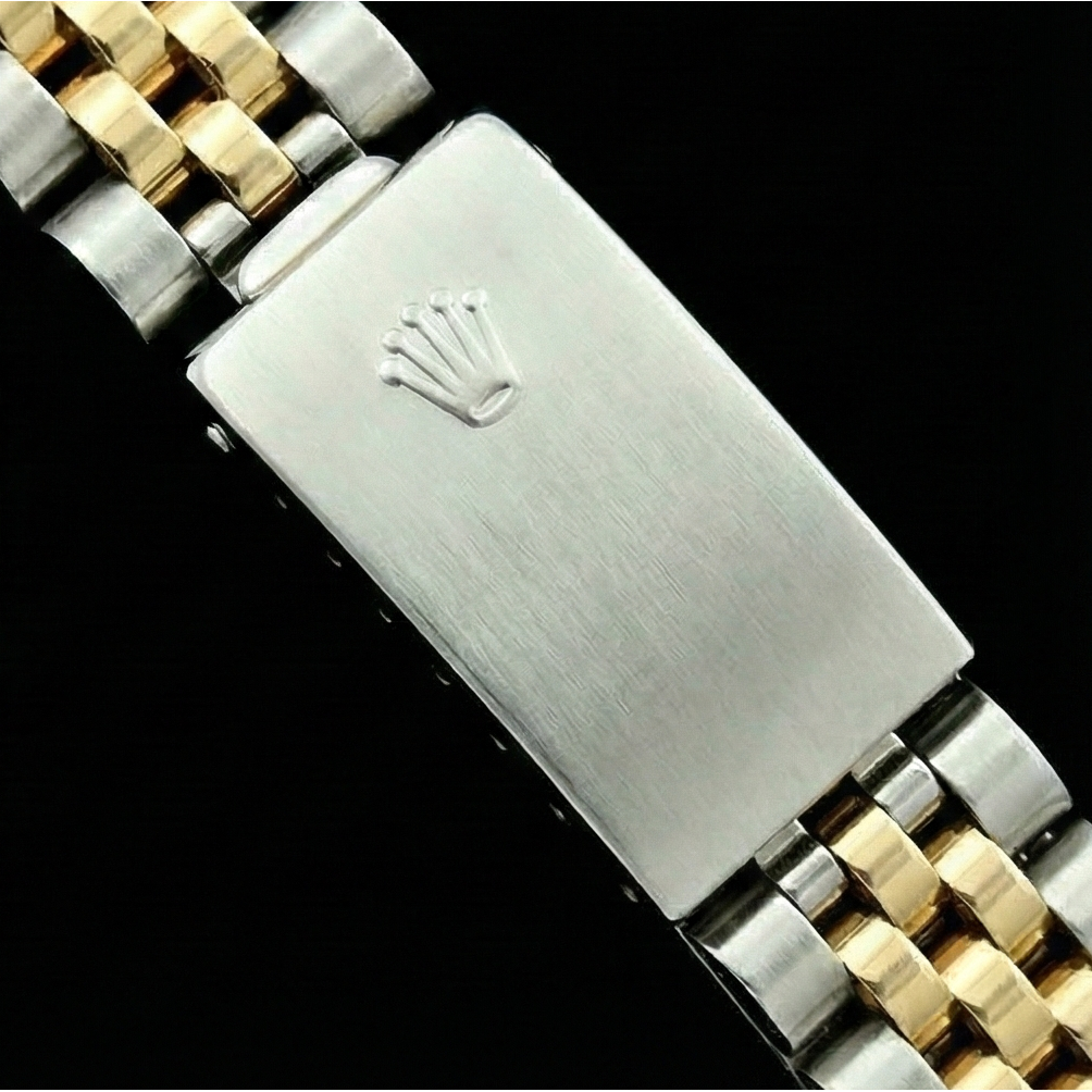 Ss & Yellow Gold Jubilee Stick Dial Datejust Rolex Women Watch