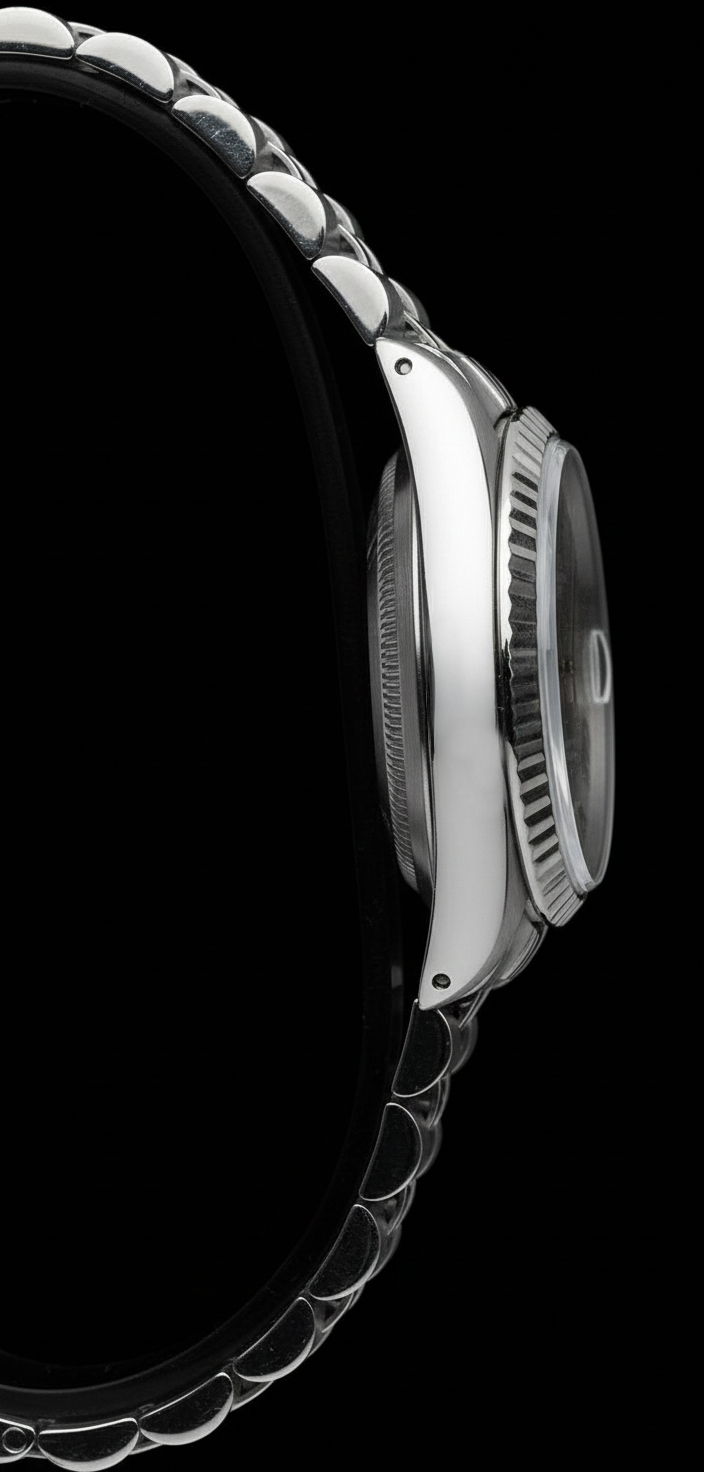 Stainless Steel Jubilee Rolex Gray Roman Dial Rolex Watch