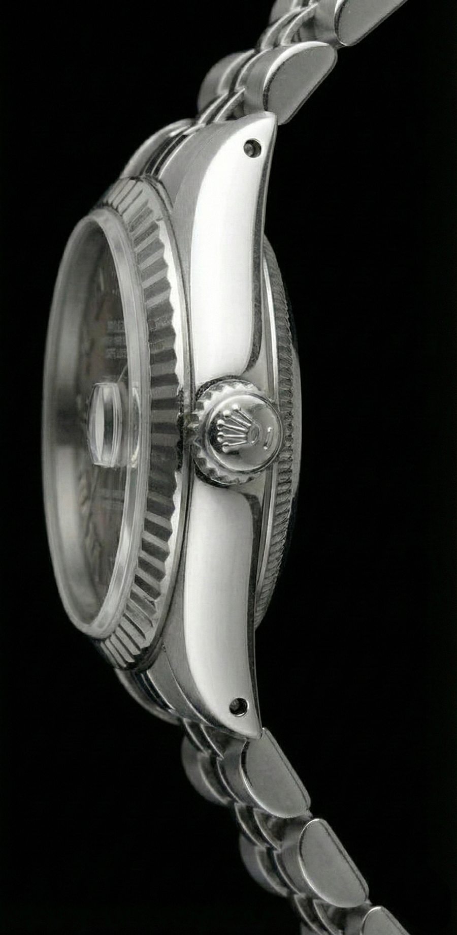 Stainless Steel Jubilee Rolex Gray Roman Dial Rolex Watch