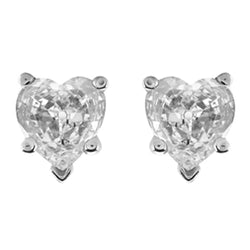 Authentic Brilliant Diamond Earrings 7 ct – 14 Karat White Gold
