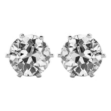 Natural Brilliant Diamond Drop Earrings – main view