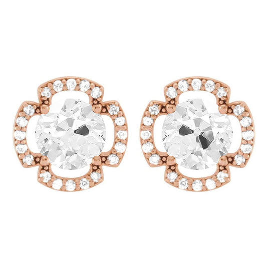 Genuine Diamond Earrings – main view