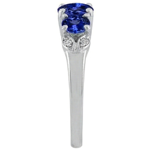 Tanzanite AAA Round Natural Earth Mined DIAMOND ( NOT LAB GROWN ) 2.75 Carat Ring Gemstone Jewellery