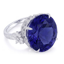 Tanzanite Cocktail Ring For Women