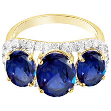 Tanzanite Oval And Round Natural Earth Mined DIAMOND ( NOT LAB GROWN )s 6 Carat Anniversary Ring Jewellery
