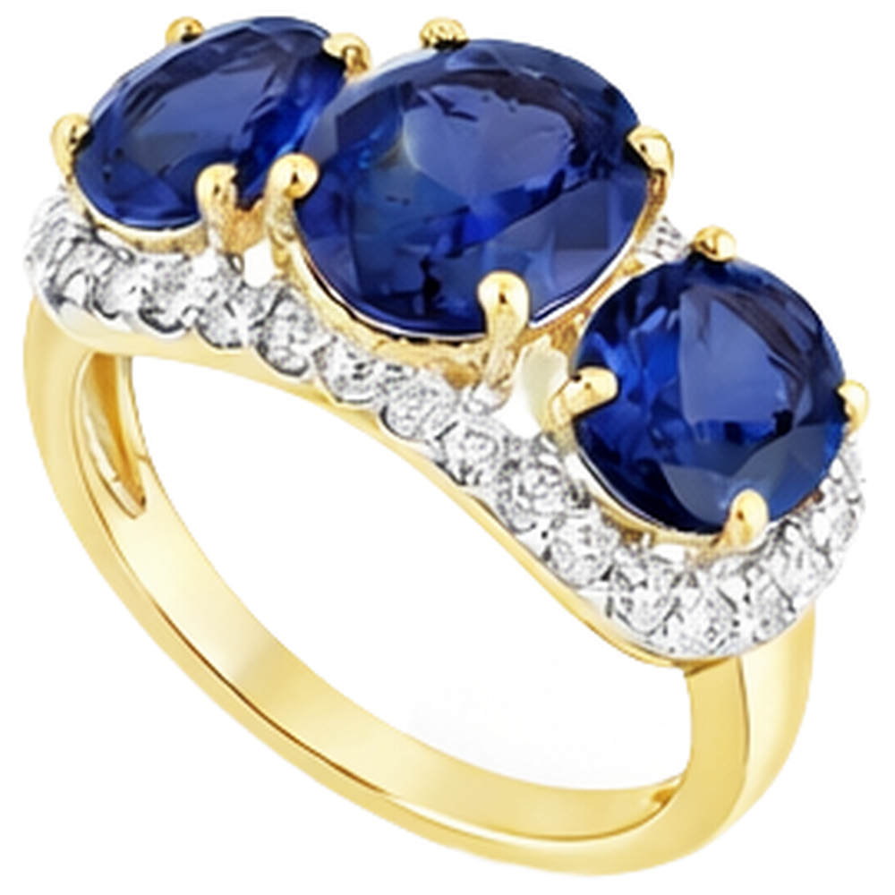 Tanzanite Oval And Round Natural Earth Mined DIAMOND ( NOT LAB GROWN )s 6 Carat Anniversary Ring Jewellery